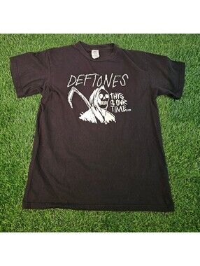 Deftones This Is Our Time Black Graphic T-Shirt Medium